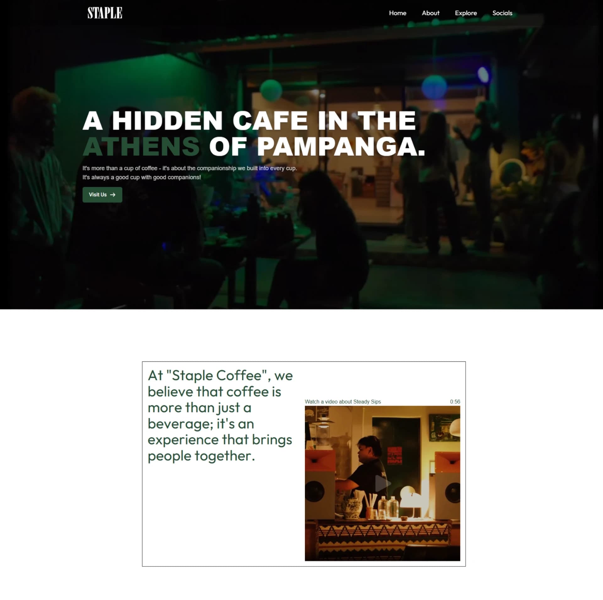 Pablo Coffee screenshot